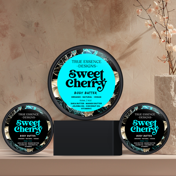 Sweet Cherry Whipped Shea Body Butter - 5 oz / Light Cherry