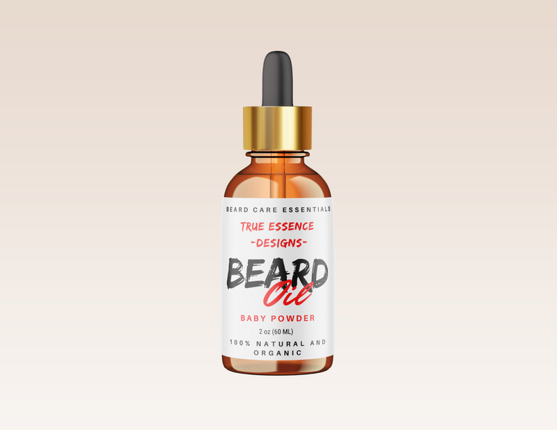 Baby Powder Scented Beard Oil