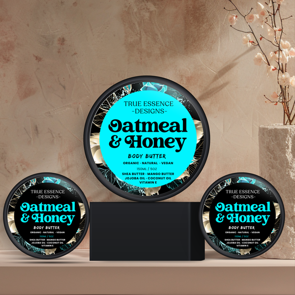 Oatmeal & Honey Whipped Shea Body Butter - 5 oz / Oatmeal & Honey