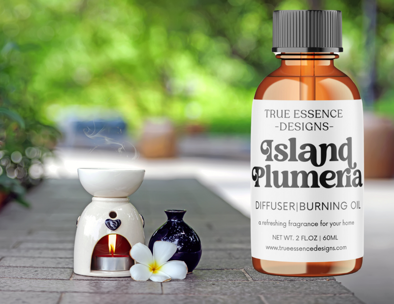 Island Plumeria Scented Home Fragrance Burning Oil ~ Diffuser Oil