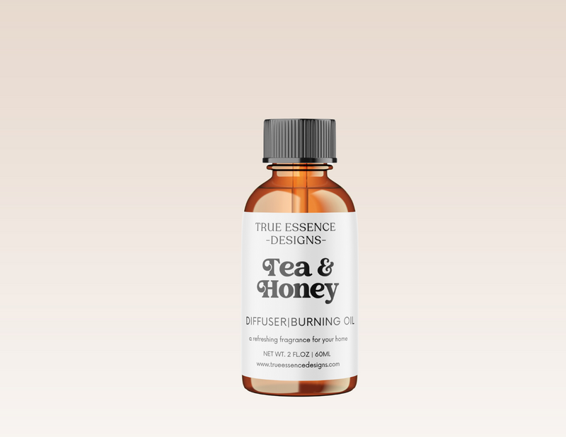 Tea & Honey Scented Home Fragrance Burning Oil ~ Diffuser Oil
