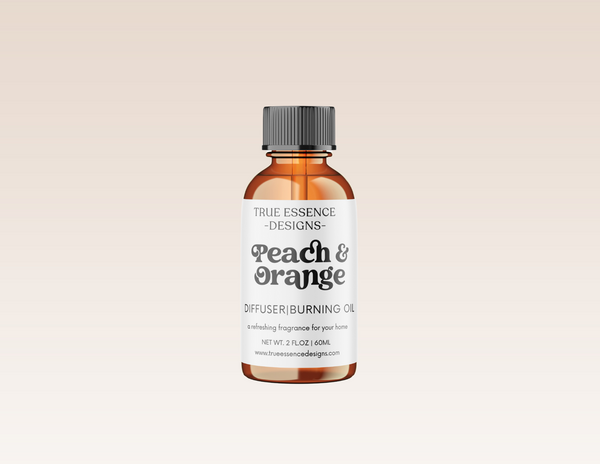 Peach & Orange Scented Home Fragrance Burning Oil ~ Diffuser Oil