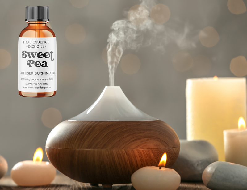 Sweet Pea Scented Home Fragrance Burning Oil ~ Diffuser Oil
