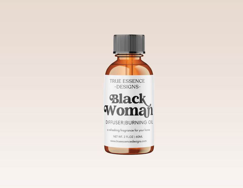 Black Woman Scented Home Fragrance Burning Oil ~ Diffuser Oil