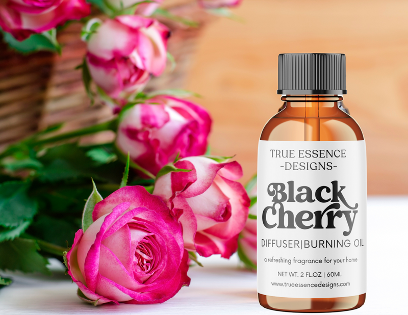 Black Cherry Scented Home Fragrance Burning Oil ~ Diffuser Oil