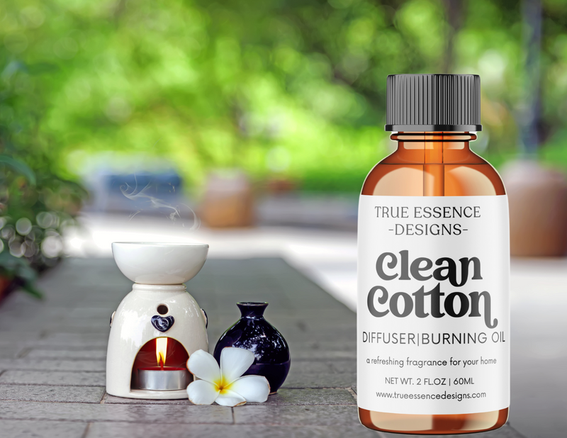 Clean Cotton Scented Home Fragrance Burning Oil ~ Diffuser Oil