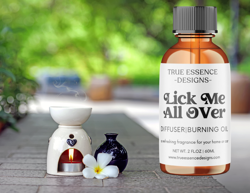 Lick Me All Over Scented Home Fragrance Burning Oil ~ Diffuser Oil