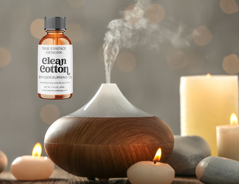 Clean Cotton Scented Home Fragrance Burning Oil ~ Diffuser Oil