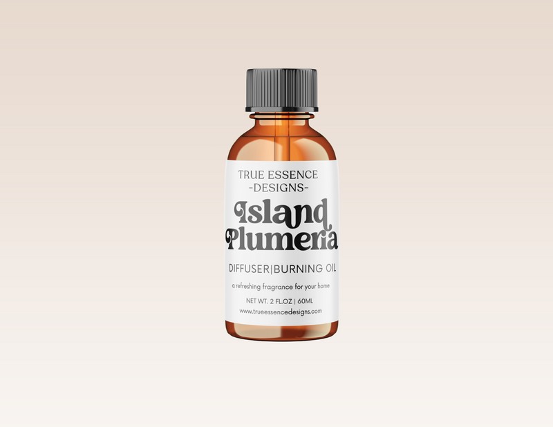 Island Plumeria Scented Home Fragrance Burning Oil ~ Diffuser Oil