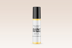 Amber White Body Oil Roll On - Unisex