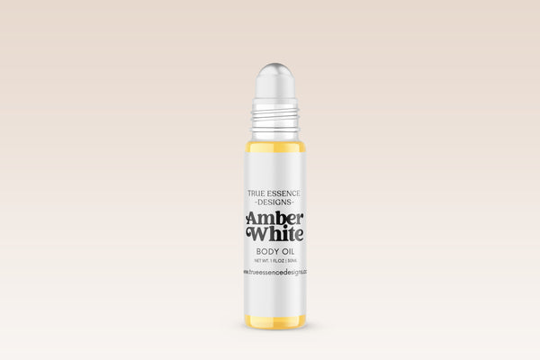 AMB101 Amber White Body Oil Roll On - Unisex