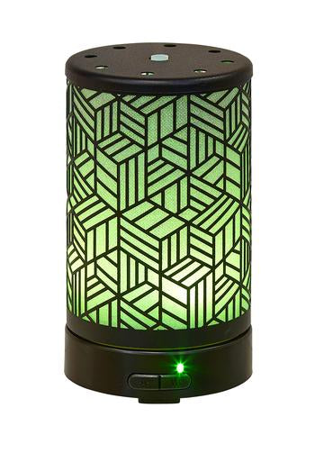 Black Metal Cubes Ultrasonic Diffuser 100mL