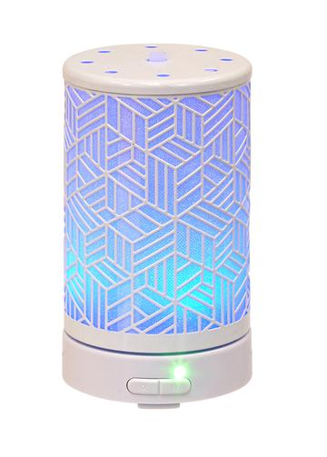 White Metal Cubes Ultrasonic Diffuser 100mL