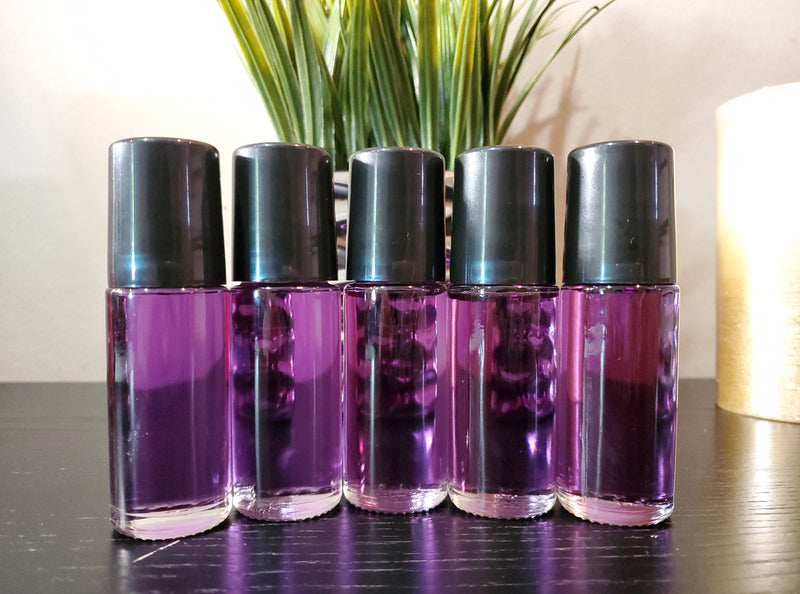 JMCH101 Purple Fever Body Oil - Women